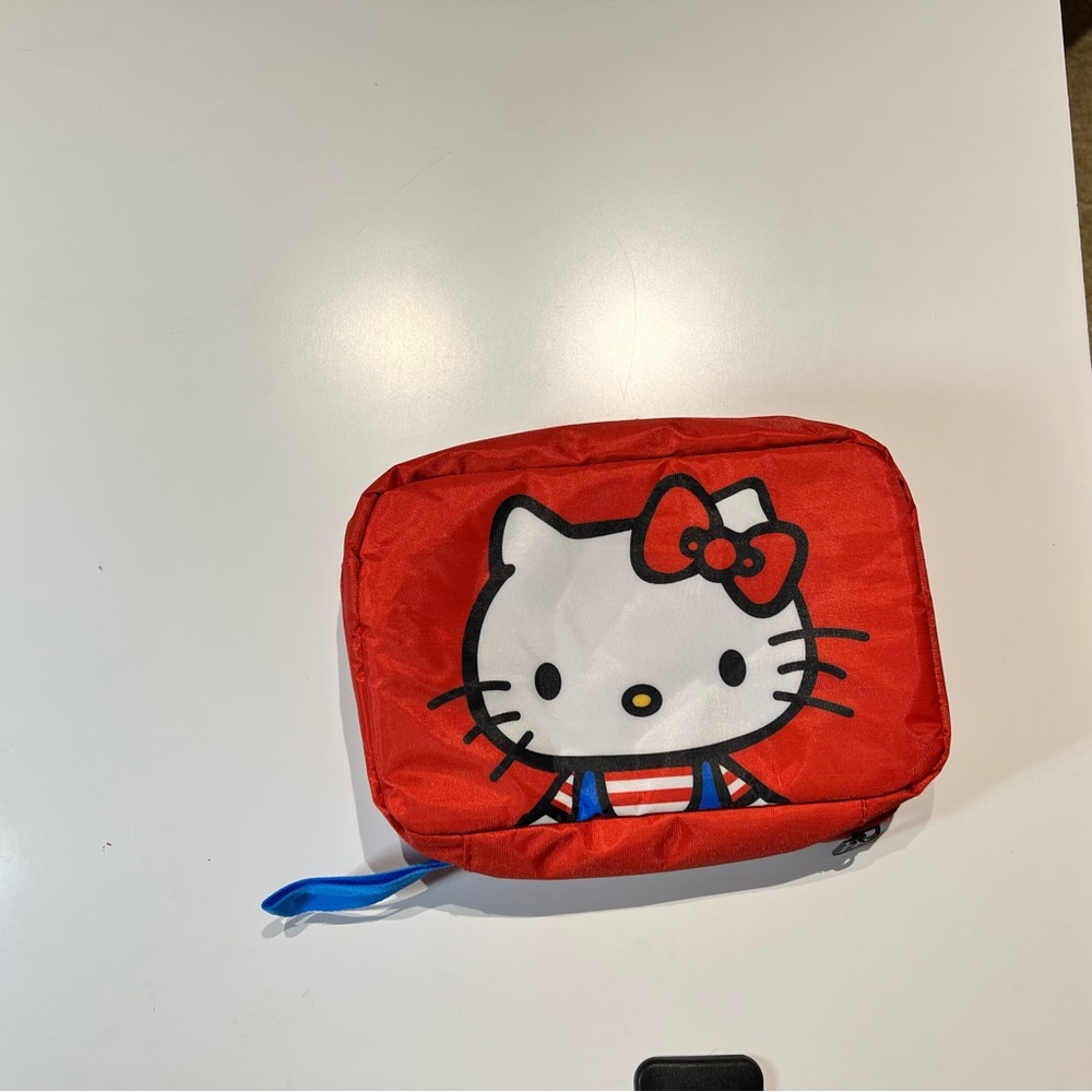 New Hello Kitty Red Cosmetic & Accessory craft storage Pouch